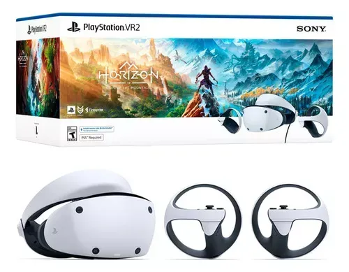 culos De Realidade Virtual Playstation Vr2 + Jogo Horizon Call Of The Mountain - Ps5